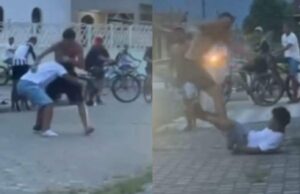 Alunos trocam socos e chutes em saída de escola no litoral de SP