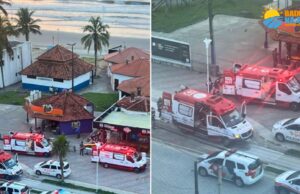 Quatro pessoas em situação de rua são baleadas enquanto dormiam no litoral de SP