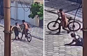 Idosa é assaltada em São Vicente