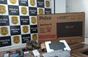 Polícia Civil apreende eletrônicos comprados com cartão clonado em Ilhabela