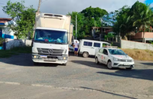 Caminhão de vacina é roubado em Juquiá, no interior de SP.