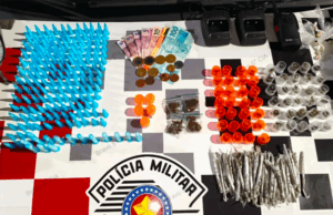 Homem é preso com grande quantidade de drogas em Santos.