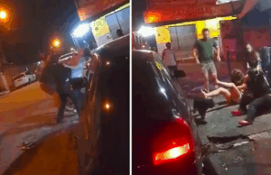 Homem é esfaqueado após agredir mulheres em São Vicente.