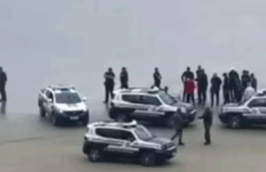 Homem é baleado na faixa de areia em Praia Grande, litoral de SP.