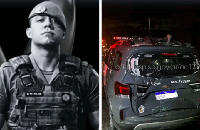 Morre PM atropelado por carreta após perseguição na Imigrantes.