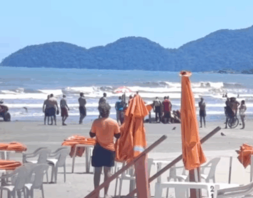 Turista do RS desaparece no mar e é achado morto no litoral de SP.