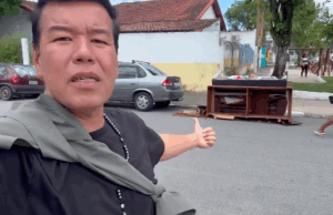 Jhony Sasaki reforça importância da conscientização contra o descarte irregular de lixo.